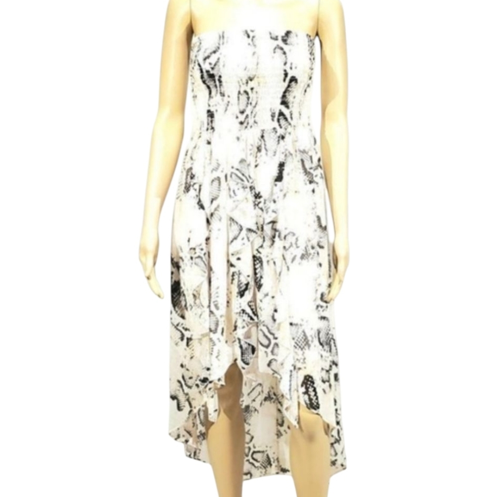 Bebe Black and White Dress